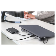 Manhattan 190398 laptop dock / port replicator