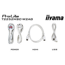 „iiyama ProLite T2252MSC-W2AG“ kompiuterio monitorius