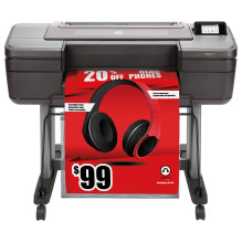 HP Designjet Z6 24 colių „PostScript“ didelio formato spausdintuvas HP Designjet Z6 24 colių „PostScript“ didelio formato spausdintuvas
