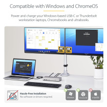 StarTech.com 155UE-USB4-DOCK laptop dock / port replicator
