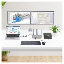 StarTech.com 155UE-USB4-DOCK laptop dock / port replicator