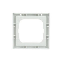 BUSCH JAEGER BJ 1721-184 NSK frame single-pane viewing window future linear studio white