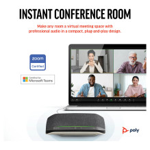 HP Poly Sync 10 USB-A USB-C speakerphone HP Poly Sync 10 USB-A USB-C speakerphone