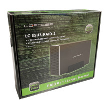 LC-Power LC-35U3-RAID-2 storage drive enclosure