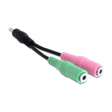 DeLOCK 3.5mm / 2 x 3.5mm...
