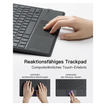 „Inateck KB02027_GRAY“ planšetinio kompiuterio atsarginė dalis / priedas „Inateck KB02027_GRAY“ planšetinio kompiuterio atsarginė dalis / priedas