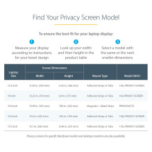 StarTech.com 156L-PRIVACY-SCREEN display privacy filter