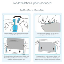 „StarTech.com“ 156L-PRIVACY-SCREEN ekrano privatumo filtras