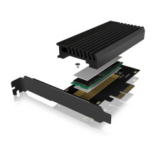ICY BOX IB-PCI214M2-HSL sąsajos plokštės / adapteris ICY BOX IB-PCI214M2-HSL sąsajos plokštės / adapteris