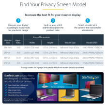 StarTech.com 2769G-PRIVACY-SCREEN display privacy filter