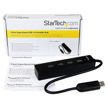 StarTech.com ST4300PBU3 sąsajos šakotuvas