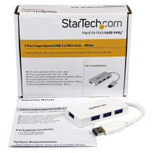„StarTech.com“ ST4300MINU3W sąsajos šakotuvas „StarTech.com“ ST4300MINU3W sąsajos šakotuvas