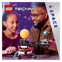 LEGO Technic Planeta Žemė ir Mėnulis orbitoje
