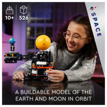 LEGO Technic Planet Earth and Moon in Orbit