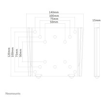 Neomounts FPMA-W25BLACK TV mount / stand Neomounts FPMA-W25BLACK TV mount / stand