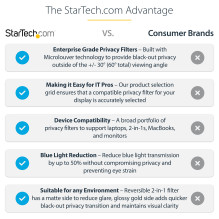 StarTech.com 14G-PRIVACY-SCREEN display privacy filter