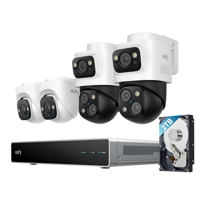 „eufy“ NVR apsaugos sistema S4