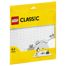 LEGO Classic balta pagrindo plokštė