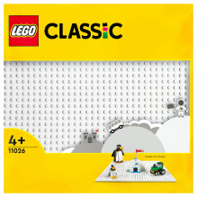 LEGO Classic balta pagrindo plokštė