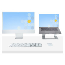 „StarTech.com“ nešiojamojo kompiuterio stovas, sidabrinis