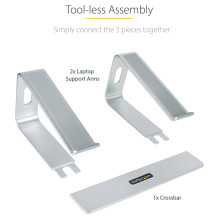 StarTech.com LAPTOP-STAND-SILVER laptop stand