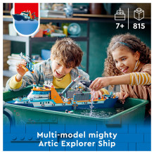 LEGO City Arkties tyrinėtojų laivas