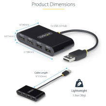 StarTech.com ST4200MINI2-USB-HUB interface hub