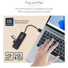 StarTech.com H5A4A-USB-HUB interface hub