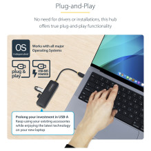 StarTech.com H5C4A-USB-HUB interface hub