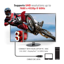 CLUB3D CAC-2067 DisplayPort kabelis
