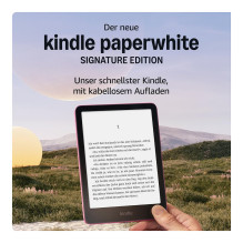 Amazon Kindle Paperwhite Signature Edition e-book reader Amazon Kindle Paperwhite Signature Edition e-book reader