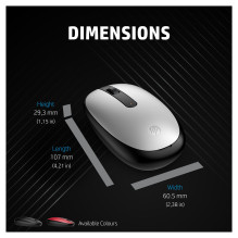 HP 240 Empire Red Bluetooth mouse