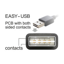 DeLOCK 5m USB 2.0 A - mini USB m / m USB kabelis DeLOCK 5m USB 2.0 A - mini USB m / m USB kabelis