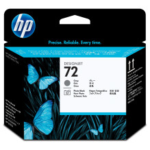 HP 72 pilkos ir juodos...