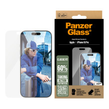 PanzerGlass ® Screen Protector iPhone 16 Pro, Classic Fit