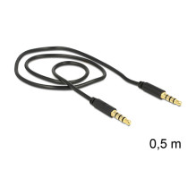 „DeLOCK“ 3,5 mm - 3,5 mm, 0,5 m garso kabelis