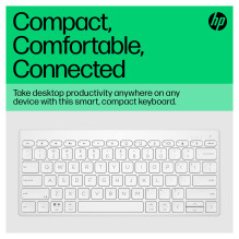HP 350 WHT kompaktiška daugiafunkcinė klaviatūra HP 350 WHT kompaktiška daugiafunkcinė klaviatūra