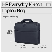 HP Everyday 14 Odyssey pilkas nešiojamojo kompiuterio krepšys HP Everyday 14 Odyssey pilkas nešiojamojo kompiuterio krepšys