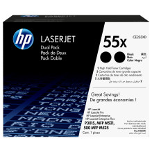 HP 55X 2-pack High Yield Black Original LaserJet Toner Cartridges toner cartridge HP 55X 2-pack High Yield Black Original LaserJet Toner Cartridges toner cartridge