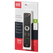„One For All Advanced Evolve 2“ nuotolinio valdymo pultas „One For All Advanced Evolve 2“ nuotolinio valdymo pultas
