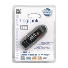LogiLink Cardreader USB 2.0 Stick external for SD / MMC card reader