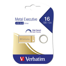 „Verbatim Metal Executive“ USB atmintinė „Verbatim Metal Executive“ USB atmintinė