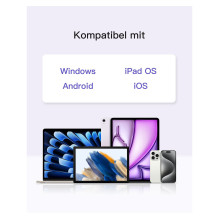 Inateck KB01104_GRAY tablet spare part / accessory Inateck KB01104_GRAY tablet spare part / accessory