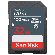SanDisk Ultra 32GB SDHC Mem Card 100MB / s SanDisk Ultra 32GB SDHC Mem Card 100MB / s