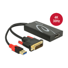 „DeLOCK“ 0,3 m, DVI 24+1 +...