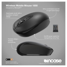 Incase Designed by Microsoft Wireless Mobile 1850 mouse