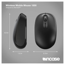 Incase Designed by Microsoft Wireless Mobile 1850 mouse