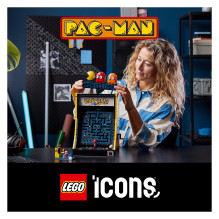 LEGO ICONS PAC-MAN žaidimų automatai
