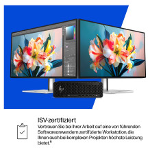 HP Z2 SFF G1i CU9-285K / 64GB / 1TB SSD / RTXPro4000 / W11Pro