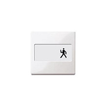 MERTEN 432319 Rocker switch for push button. Labeling field pws SYST M